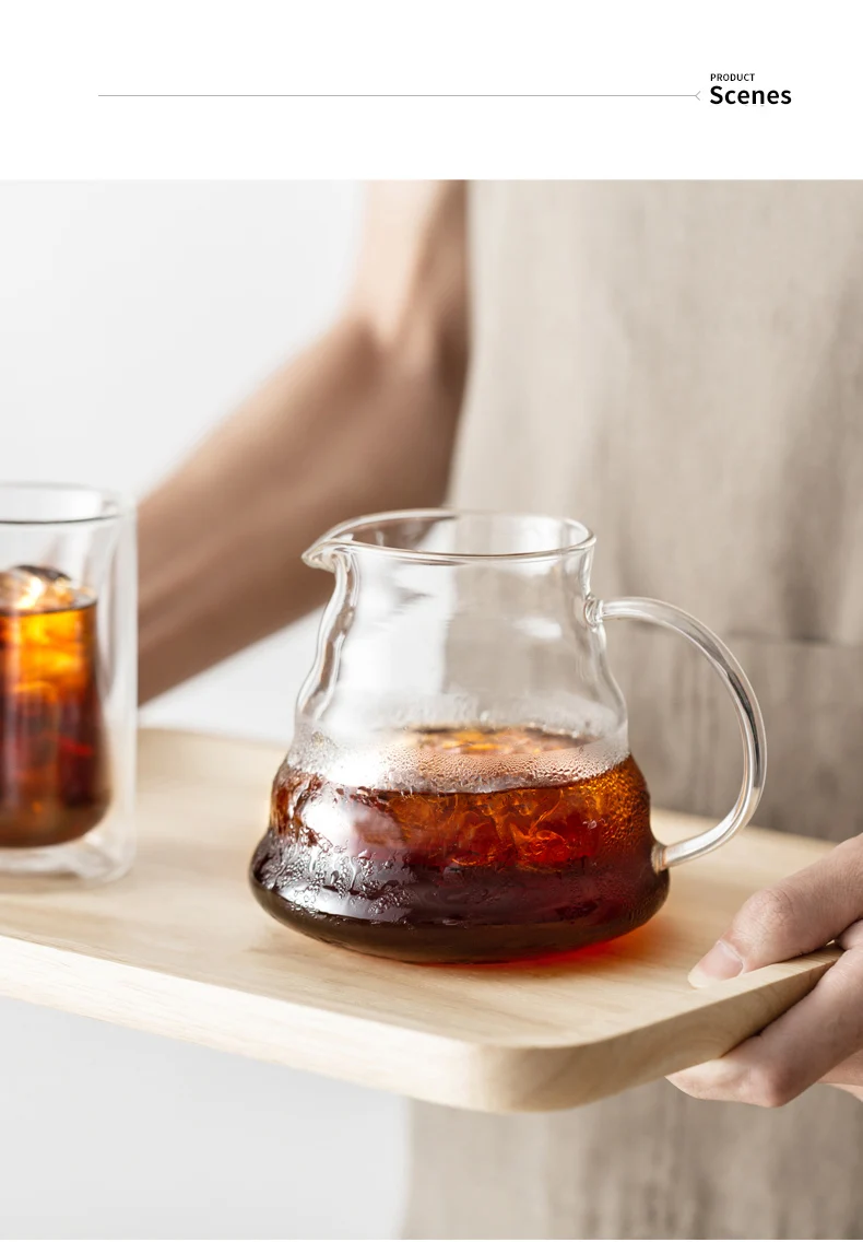 V60 360 мл/600 мл/800 мл Hario стиль кофе капельница холодного заваривания кофейного