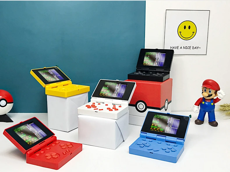 Новая портативная игровая консоль coolbaby RS-96 8 бит 3 0 дюйма AV-выход 500 мАч 1000