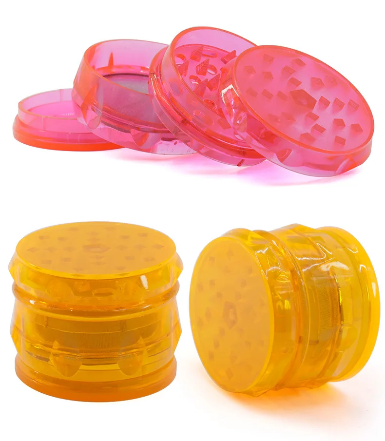 1 шт. Пластик/деревянный дизайн травы табачная мельница деревянная дым