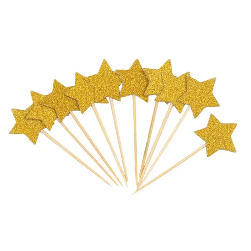 10 шт. декоративные топперы для торта на день рождения | Дом и сад