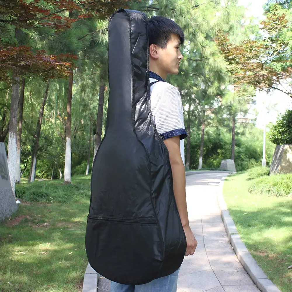 M MBAT 38/41 Inch Classical Acoustic Guitar Carry Bag Soft Case with Shoulder Strap Unisex Backpack Side Portable Handle Pocket | Спорт и