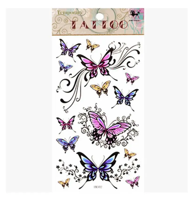 

Waterproof Butterfly Tattoo Sticker Temporary Tattoo Body Art Tattoo
