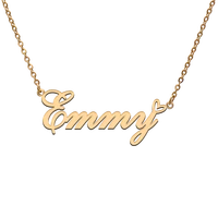 god with love heart personalized character necklace with name emmy for best friend jewelry gift