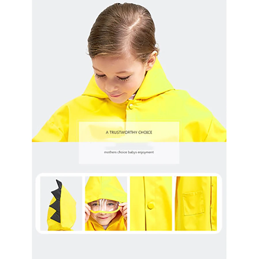 Дождевик для маленьких мальчиков пончо детский дождевик на открытом воздухе