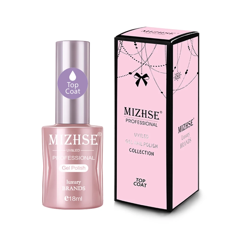 MIZHSE металлический зеркальный эффект лак для ногтей Ge Need Серебристая основа красный цвет УФ лак для ногтей металлический яркий акриловый цвет клей для ногтей Гель-лак - Цвет: Top Coat
