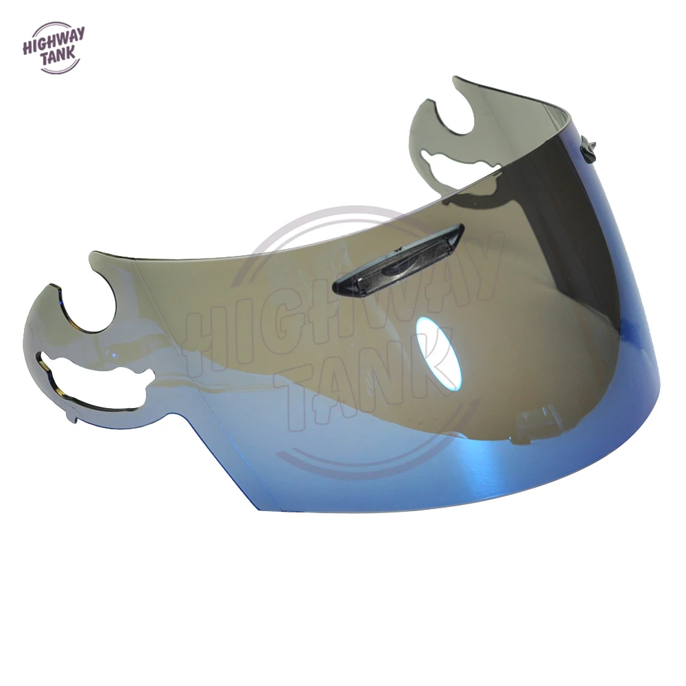 Новинка 1 шт. голубой мотоциклетный Полнолицевой шлем козырек чехол для