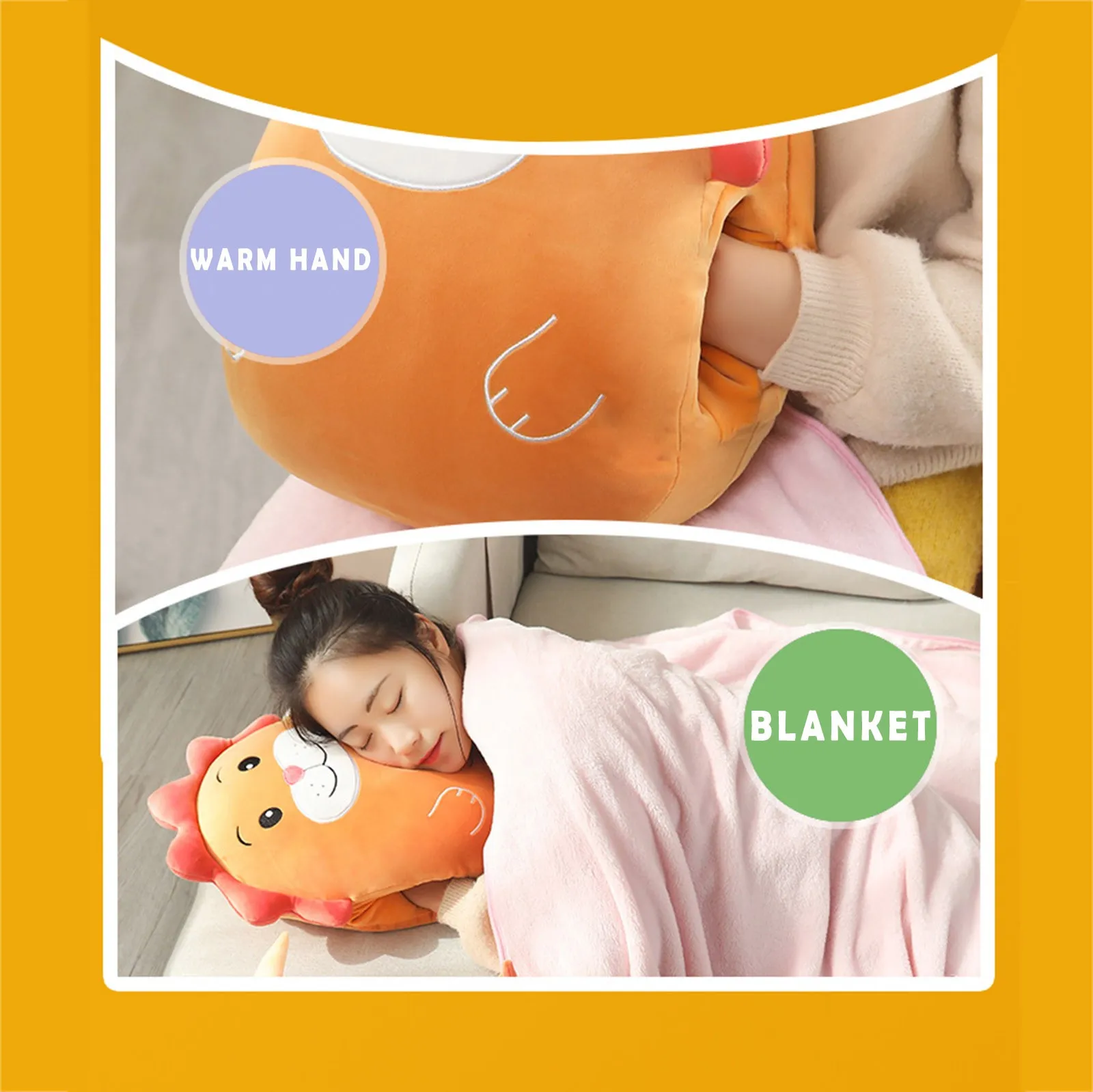 

Soft Animal Plush Doll Pillow Cute Stuffed Animal Doll A Great Gift For Someone Soft Animal Baby Companion Home Accessories