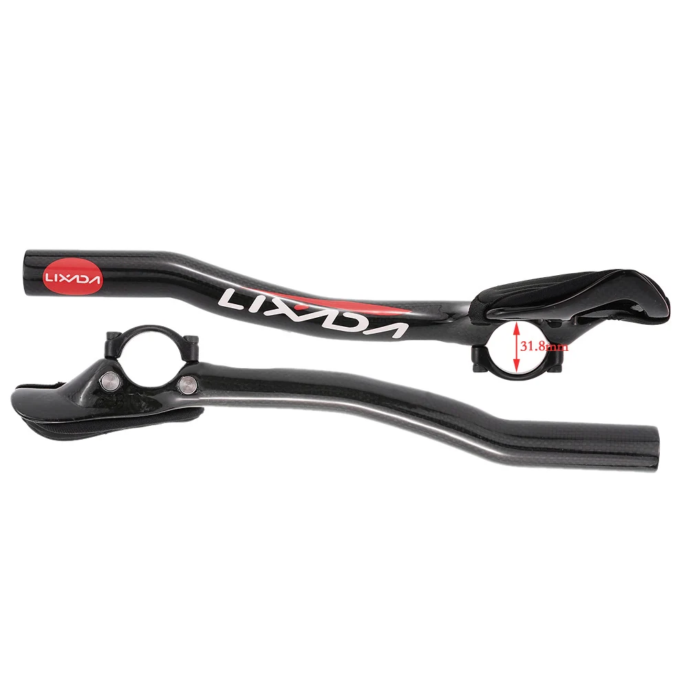 Hot New Full Carbon Fiber Road Bicycle Highway Rest Put Handlebar Aero TT Bike Handle Bars Trial Bar Bicycl | Спорт и развлечения