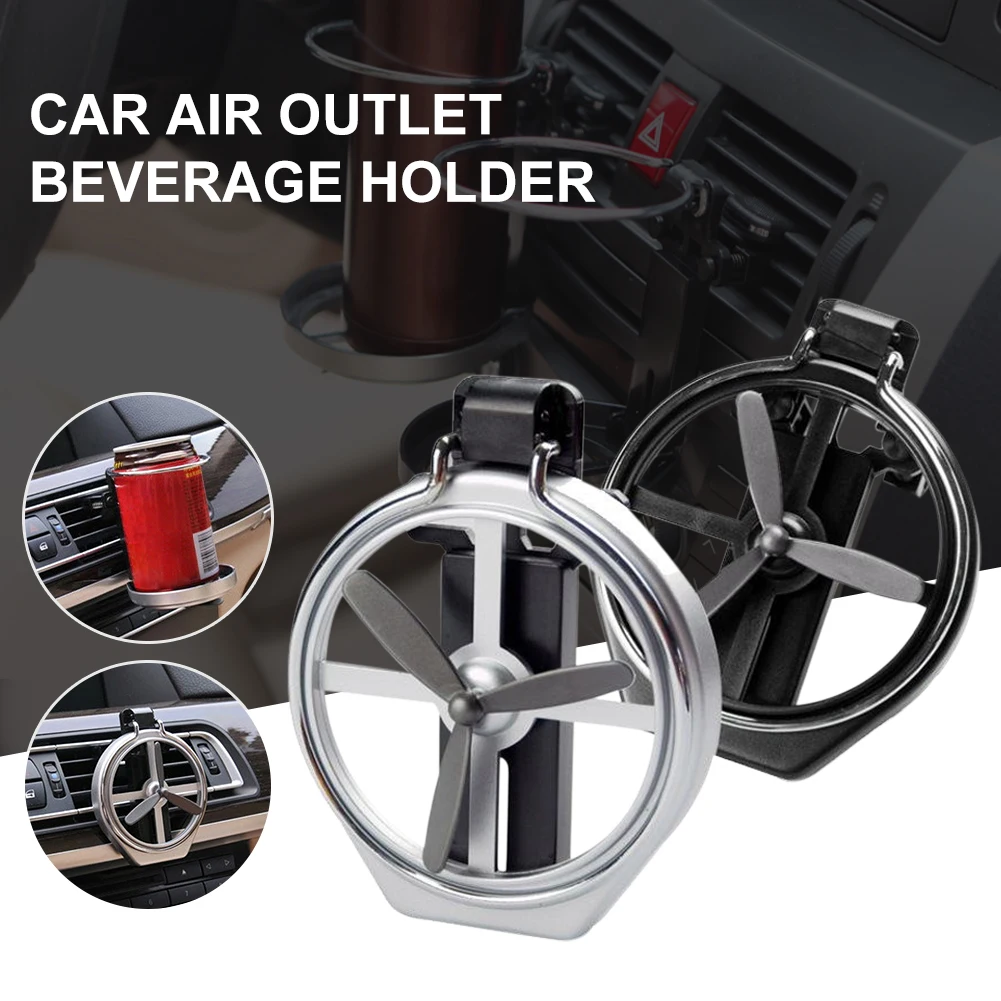 

Universal Folding Cup Holder Auto Car Air-Outlet Drink Holder with Fan Car Beverage Bottle Cup Car Frame for Truck Van Drink