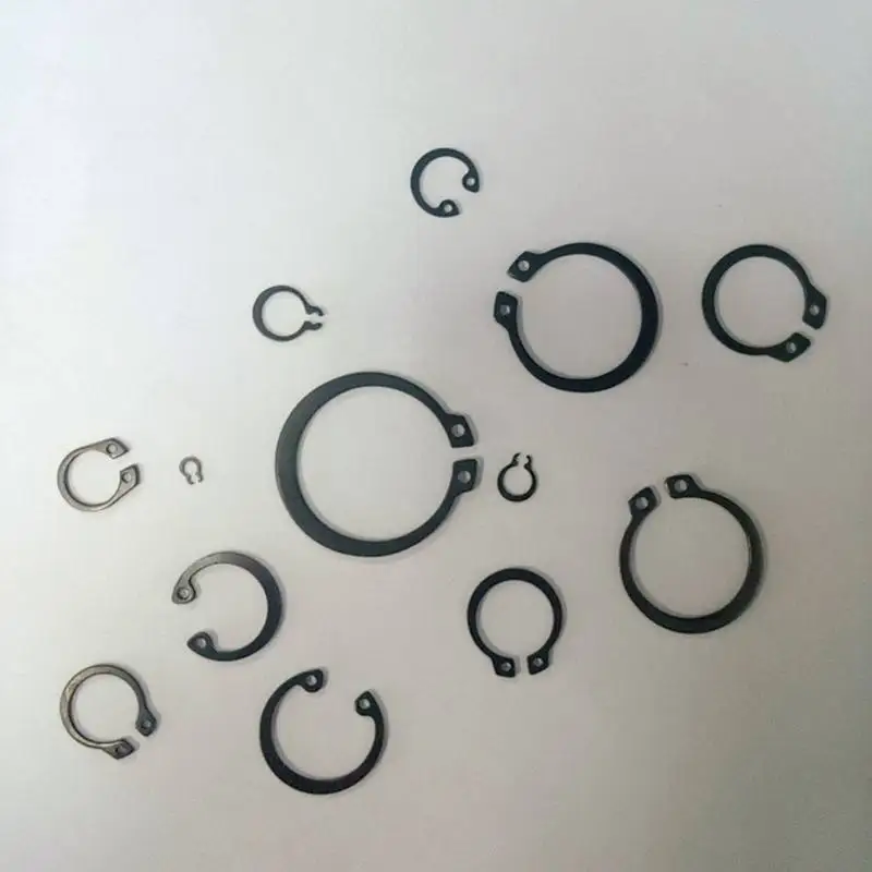 300 шт. C Clips внешнее кольцо с защелкой черная шайба оборудование Cir зажим