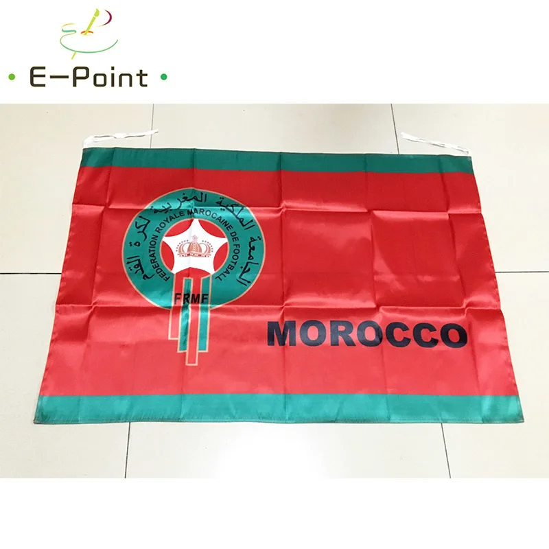 

2018 г., футбольный кубок мира, размер 95 см * 65 см, атласный флаг Марокко, Национальный футбол, рождественские украшения для дома, флаг, подарки