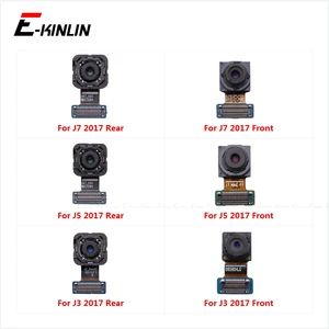 Фронтальная и задняя основная селфи камера гибкий кабель для Samsung Galaxy J7 J5 J3 2017 J730 J530 J330 большой маленький модуль ленты