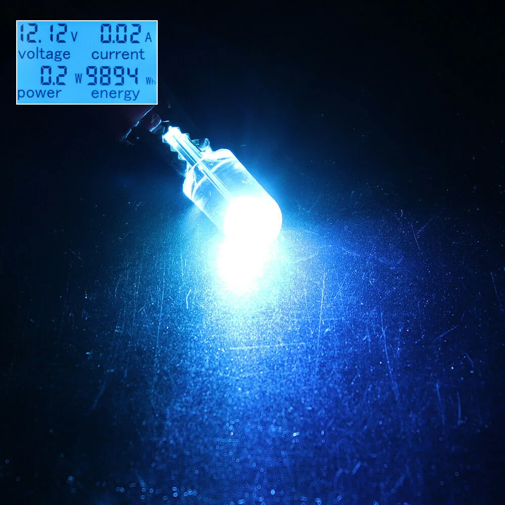 

W5W COB Bulbs T10 Ice Blue Interior LED Map Turn Signal 30x Accessories