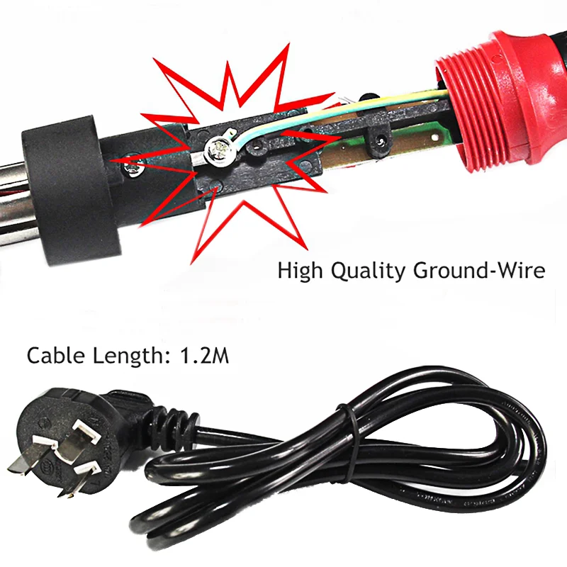 Электрический паяльник для подключения к KitHigh Мощность 220V внешнее тепло