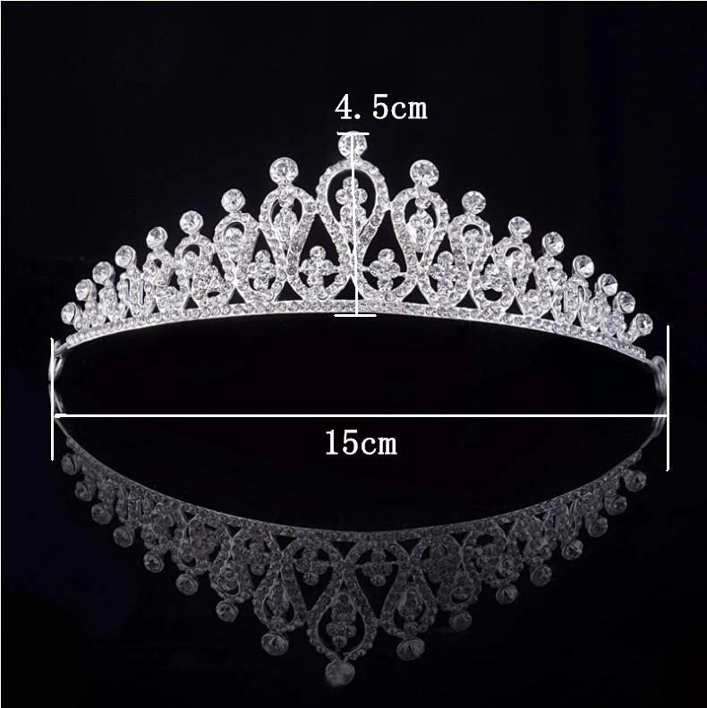 Новинка 2020 повязка на голову в стиле барокко со стразами и кристаллами тиара