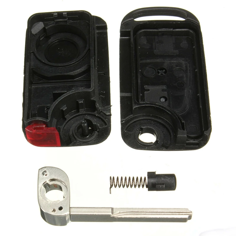 2 кнопочный флип чехол для ключа HU64 Blade FOB Mercedes Benz A C E S W168 W202 Car|Заготовки ключей| |