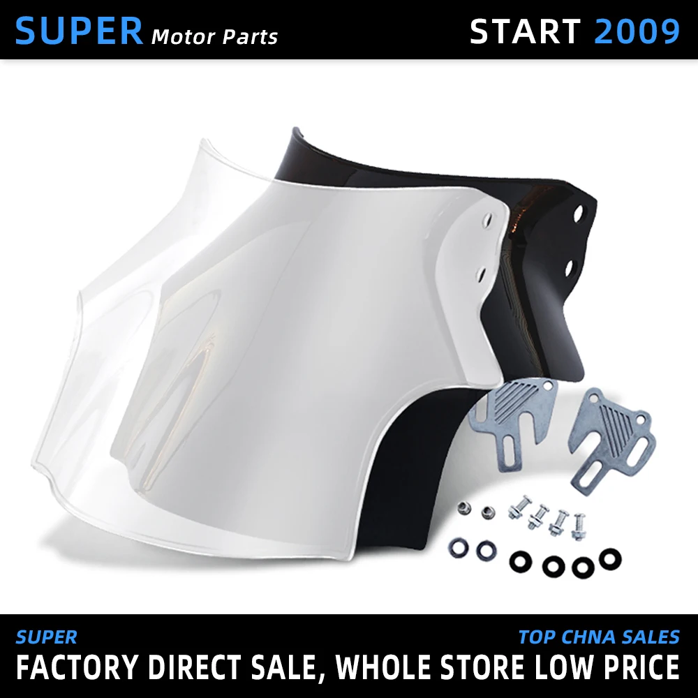 Универсальное стекло на лобовое мотоцикла для Honda Yamaha Kawasaki Suzuki