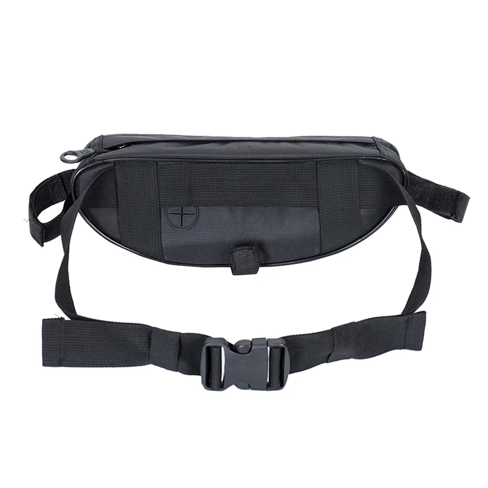 

Motorcycle Front Handlebar Bag Waterproof Casual Waist Chest Crossbody Shoulder Travel Cycling Storage Bag