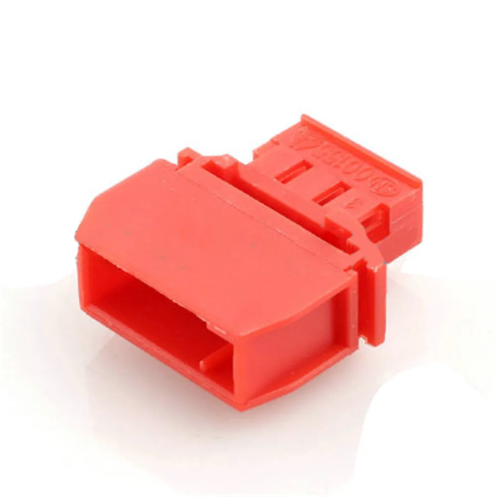 

5/10/20/50/100sets 3pin auto unsealed shell plug auto wiring wire harness male plastic connector