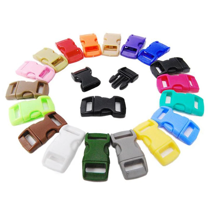 20 шт./лот Детали сумок цветные изогнутые застежки с боковой застежкой для
