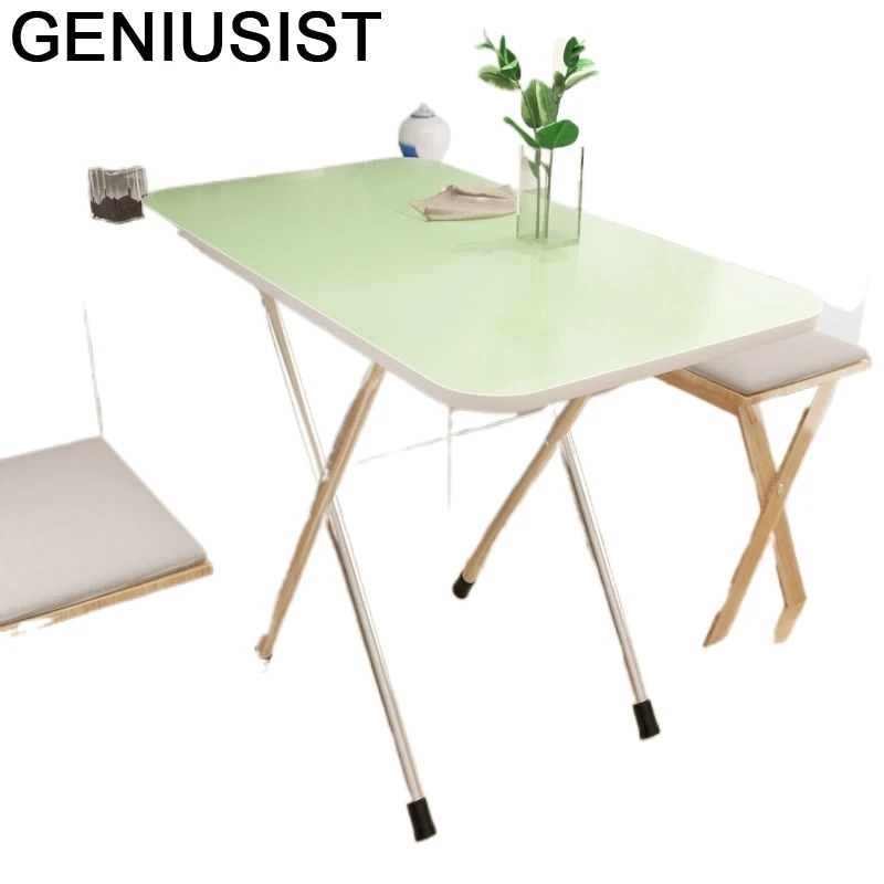 

Camping Small Apartment Tavolo Pieghevole Dinning Set Kids Kitchen Study Folding Desk De Jantar Mesa Plegable Dining Room Table