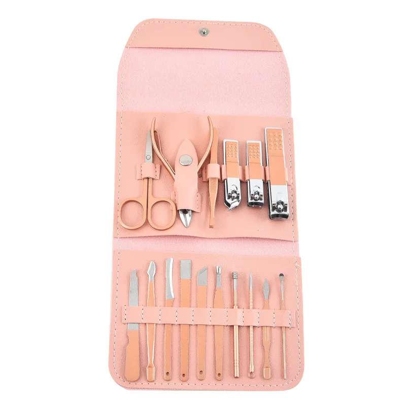 

4pcs Nail Clipper Set Stainless Steel Manicure Pedicure Cuticle Remover Nail File Nail Clipper Manicure Scissors Set
