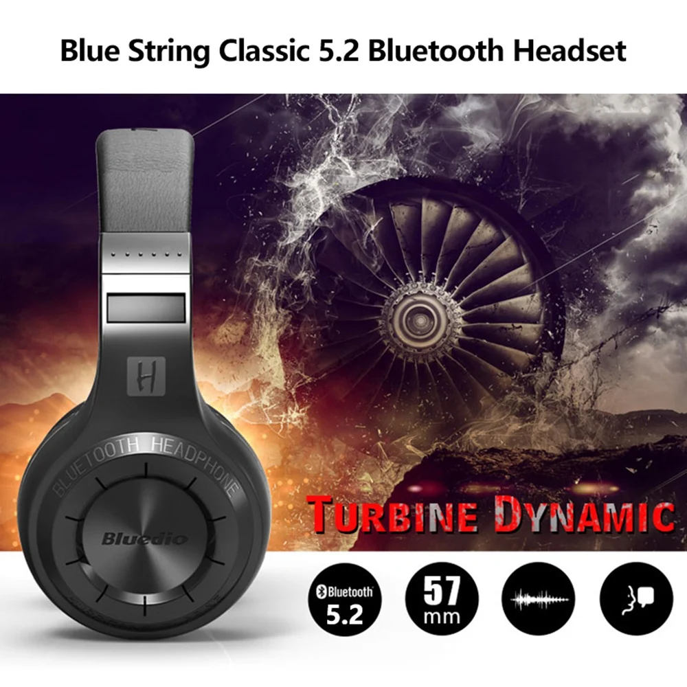Bluedio HT беспроводная Bluetooth гарнитура Hi Fi 5 0 Музыкальная с микрофоном беспроводные