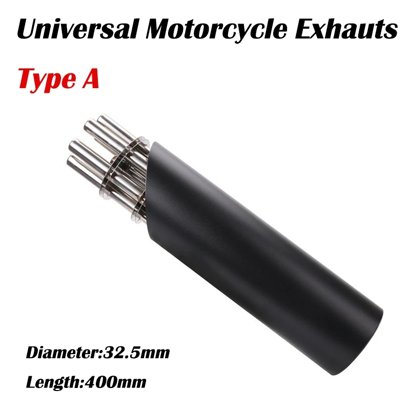 Модифицированная Насадка На выхлопную трубу для мотоцикла 32 мм | Автомобили и