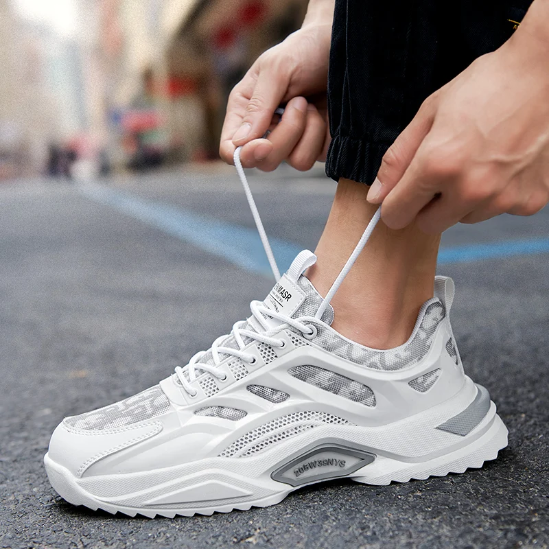 

2021 News Basketball Shoes Breathable Cushioning Non-Slip Wearable Sports Shoes High quality large popcorn thick Sneakers Y17H2