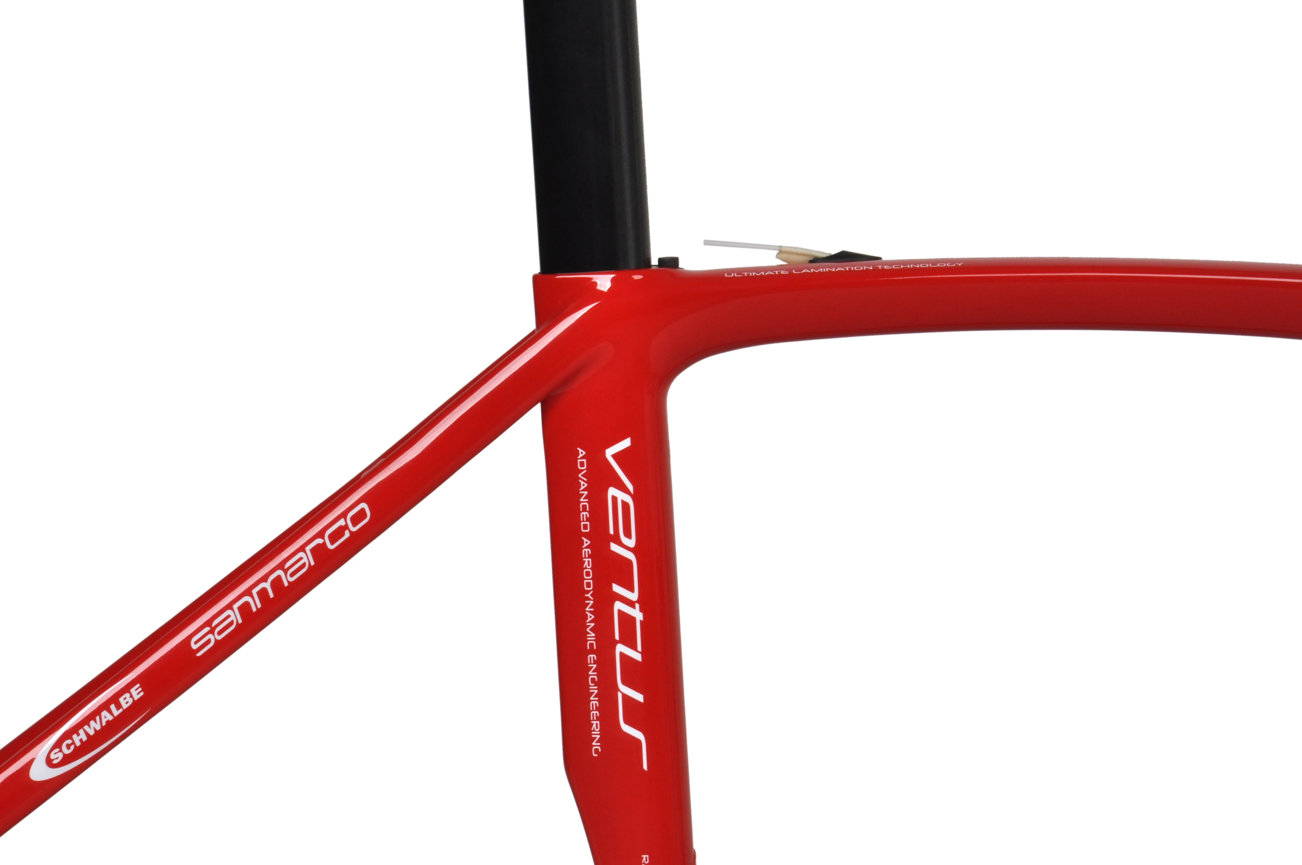 Карбоновая вилка Aero RoadFM098 V2 подседельный штырь 700X25C BSA красный цвет Раскрашивание