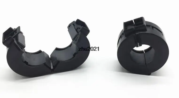 15 мм ферритовые сердечники кольцевой зажим RFI EMI шнур для подавления шума черный 5