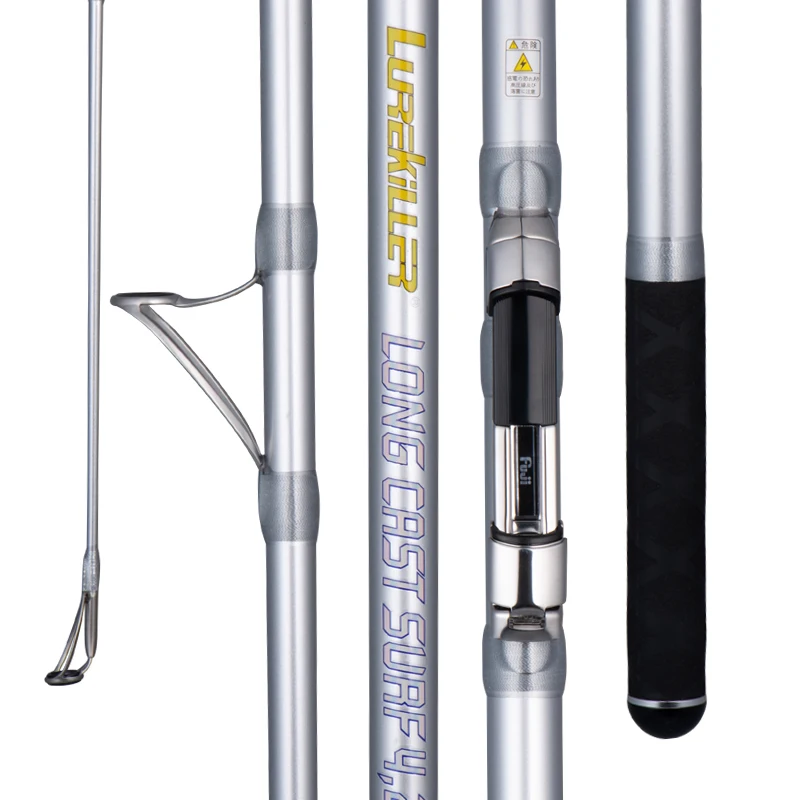 Lurekiller Новый Япония Fuji Запчасти 4 2 м 3 секции Surfcasting стержень 100 250 г высоким