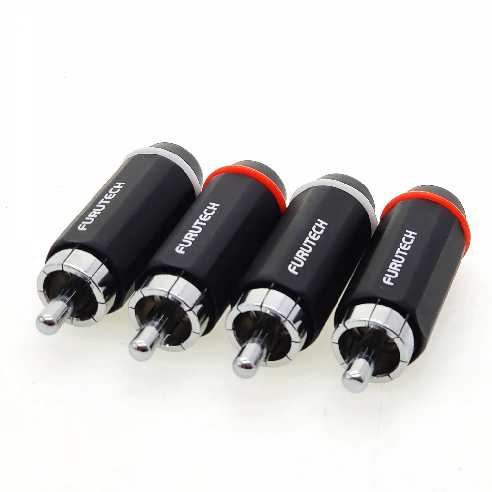 FURUTECH FP 126(G) RCA разъем родиево позолоченный 126 (R) PCOCC Центральный штифт hi Fi
