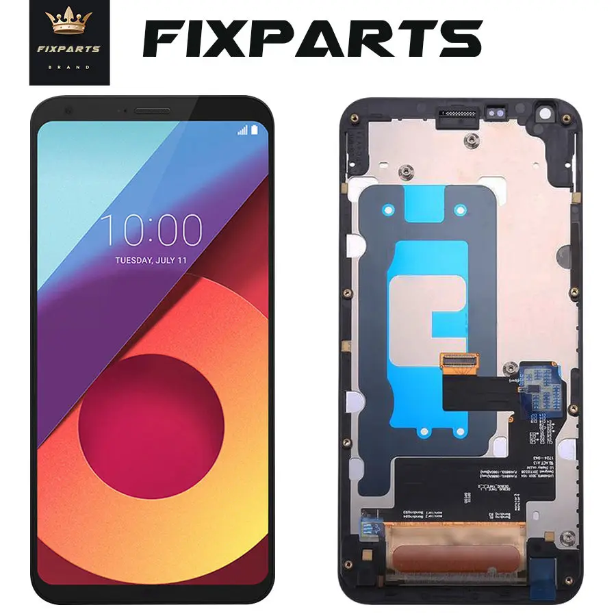Новый M700 LCD для LG Q6 с рамкой Рамка G6 MINI 5 &quotЖК дисплей + кодирующий преобразователь