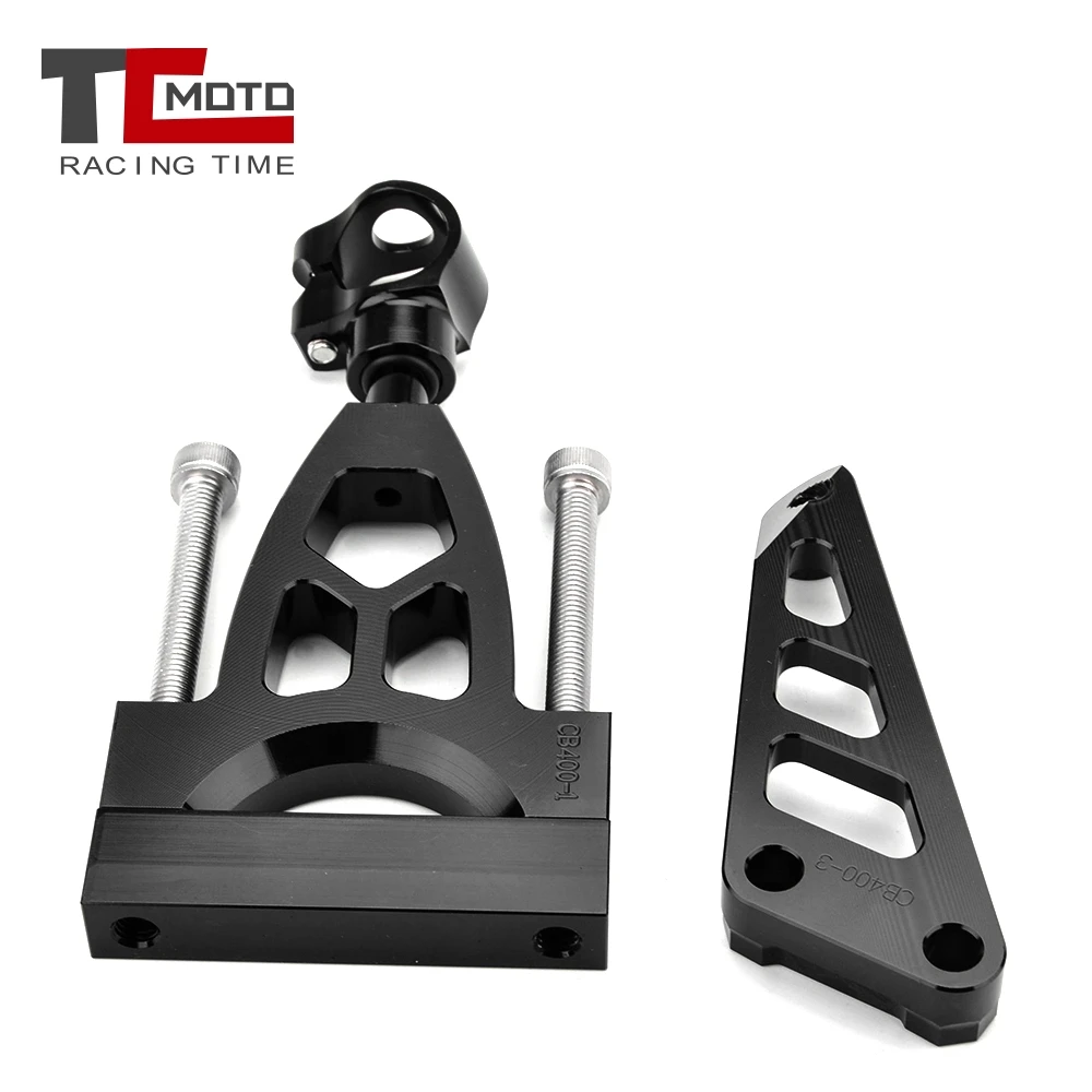 

Adjustable Steering Damper Stabilizer Linear with Bracket Full Set For HONDA CB400 VTEC 1999-2010 Moto Steer Support