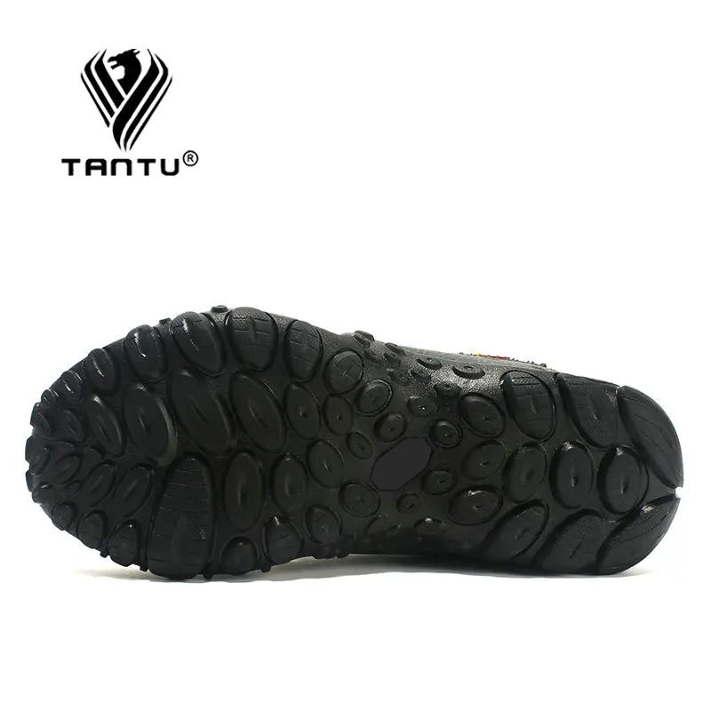 

TANTU Trekking Shoes For Men Waterproof Hiking Shoes Leather Men Outdoor Mountain Shoes Hiking Sneakers Big Size 39~46