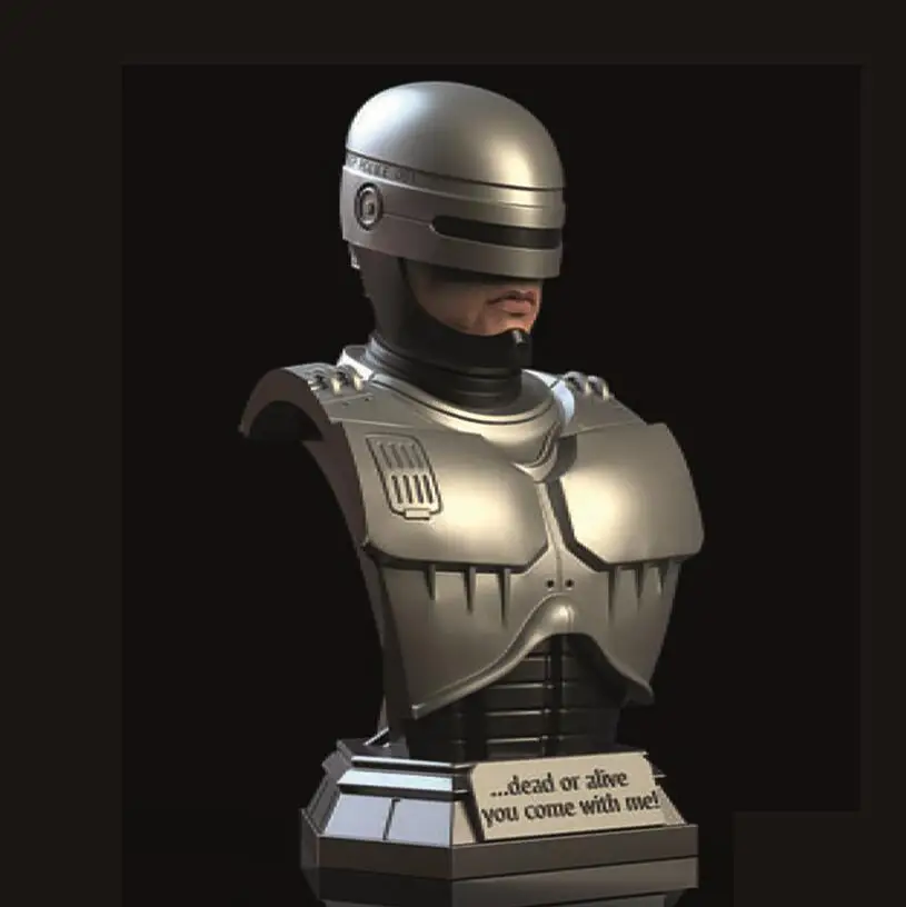 Набор для сборки бюста из смолы масштабом 1/10.