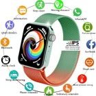 Смарт-часы GEJIAN унисекс, IP68, с пульсометром, тонометром, Bluetooth, для Android, Ios