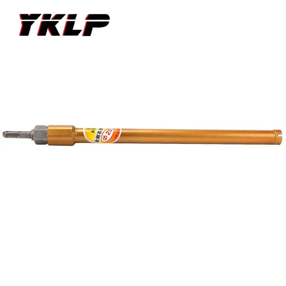 27/32/36/40/51/56/63 / 76mm wet diamond core drill bit with connecting rod M22 round square shank for marble concrete | Инструменты