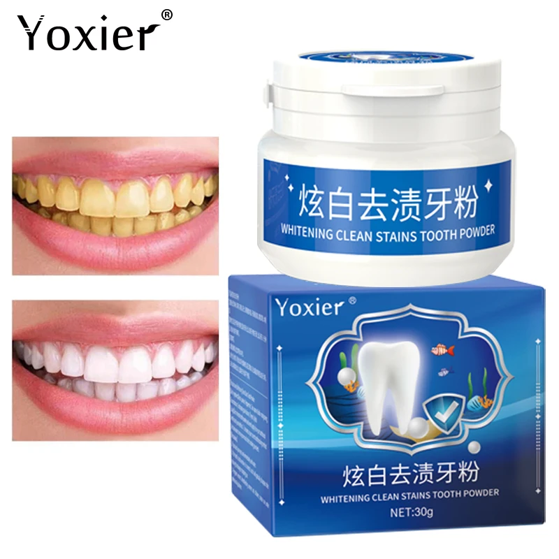 

Tooth Powder Whitening Reduce Tooth Stain Mouth Healthy Brighten Remove Bad Breath Fresh Breath Natural Pearl Dental Care 30g