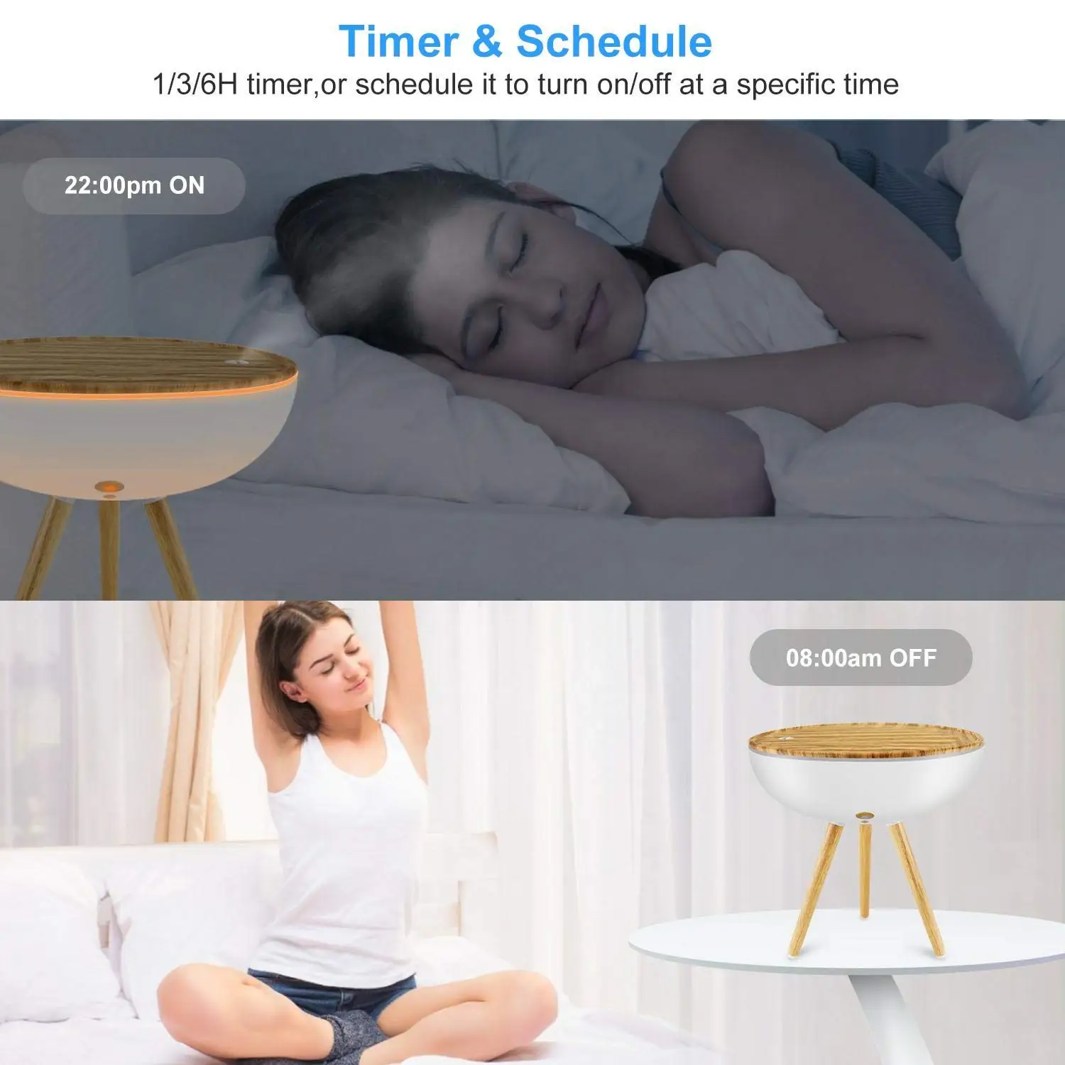 GX·Diffuser WiFi умный диффузор эфирного масла 2л Alexa Ароматерапия Увлажнитель