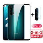 Защитное стекло 2 в 1, для Huawei Honor 20 Pro, 10X Lite, YAL-41, Honor 20