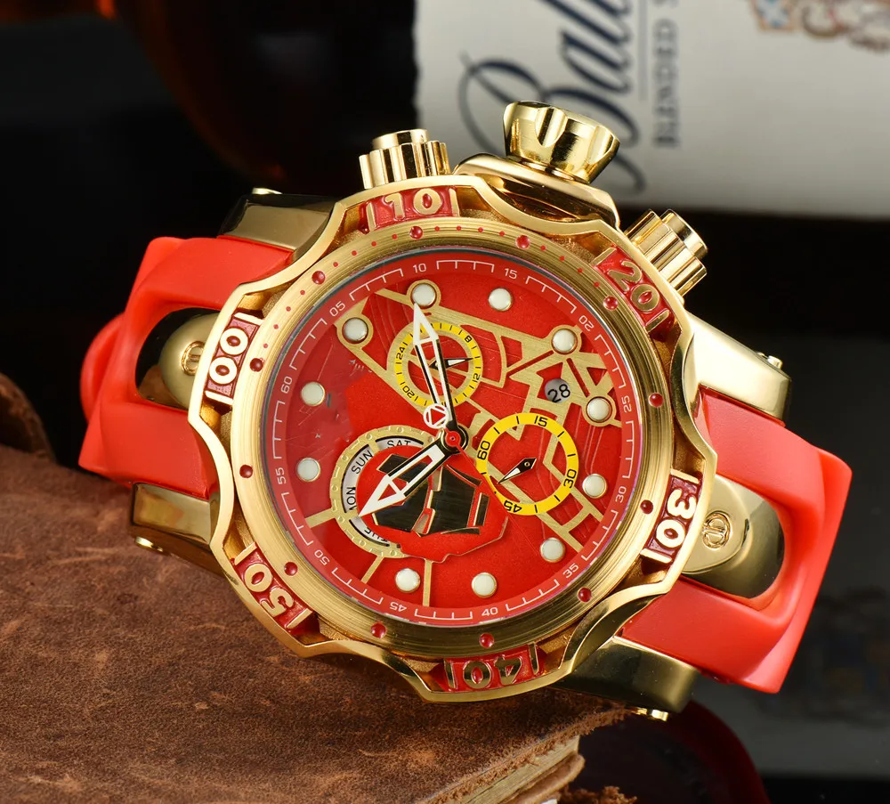 

2021 new high grade business men's watch fashion watch personality Watch