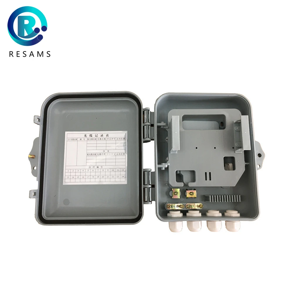 Resams  FAT-TX-8A  The  Layout  Is Simple And Efficient Waterproof Fiber Optical Distribution Termination Box Strong Commonality