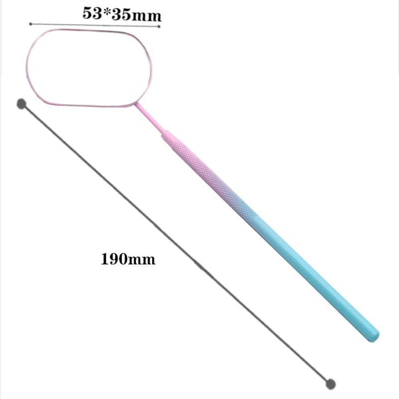 Зеркало для ресниц большое зеркало макияжа увеличительное с длинной ручкой