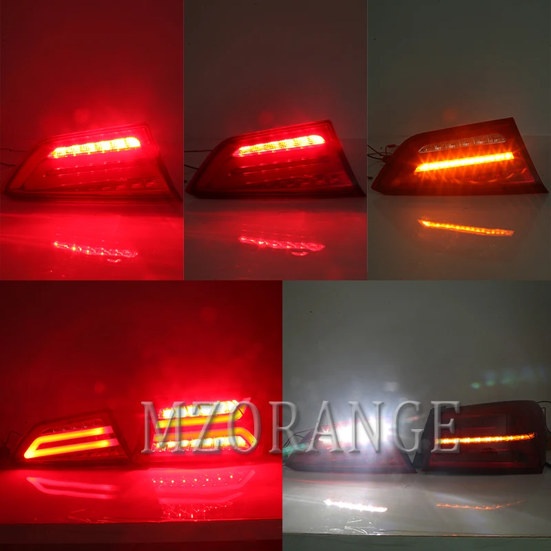 

MZORANGE Rear Tail Lights For Chevrolet Malibu XL 2016 2017 2018 LED DRL Running Signal Lamp Fog Taillight Car Assembly