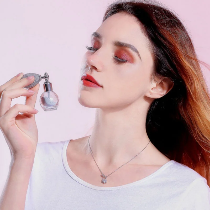 4 цвета макияж флэш пудра Эфирная пыль изюминка для тела блестящая подушка