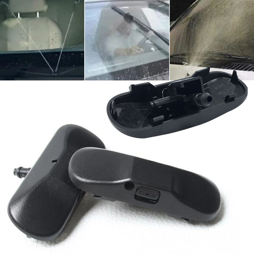 

1Pair Front Windshield Washer Nozzle Replacement Jet Kit for A4 A6 A3 Q7 Q5 Q3 A1 A5 Car Accessories carro voiture Dropshipping