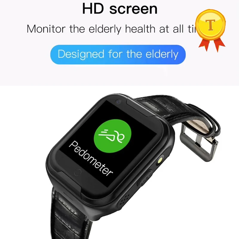 Новые смарт-часы 4G Elder, Смарт-часы для пожилых людей, часы с gps треком, часы с функцией голосового чата, SOS, падающий будильник, PK D99 D100