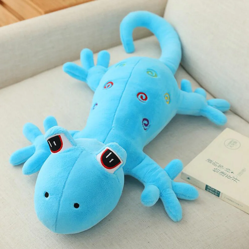 

Simulation Animal Gecko Doll Children Birthday Stuffed Plush Toy Sleeping Pillow